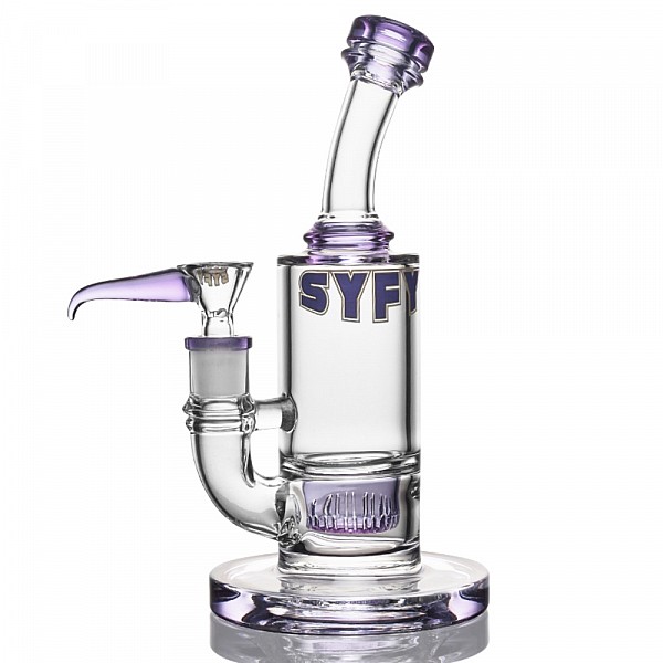Upside Down Precision Slit Cuts with 7-Millimeters Glass Tube #SF54 US Purple