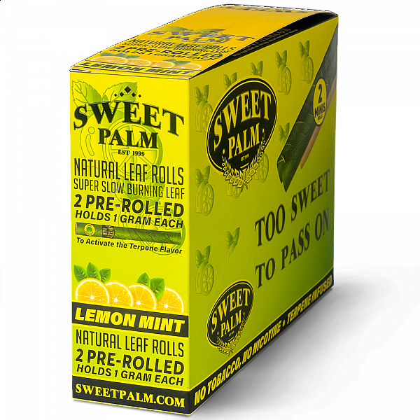 Lemon Flavored Palm Leaf Tubes
