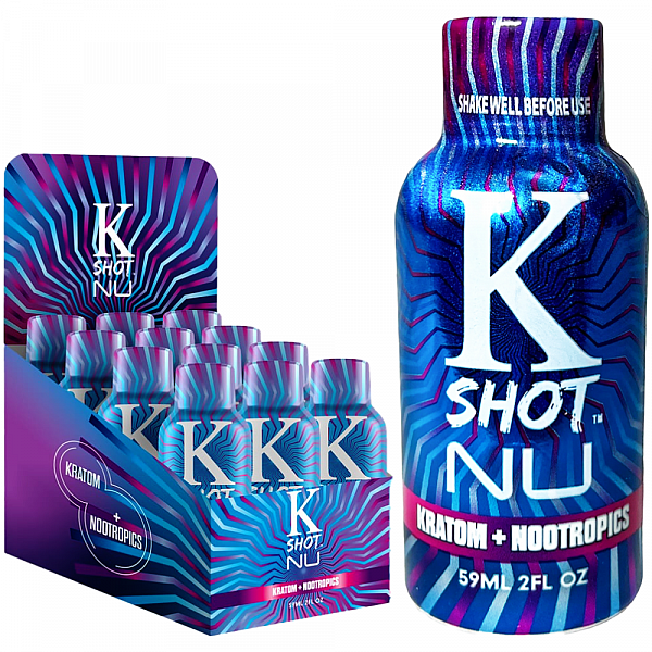 K Shot NU Kratom Plus Nootropics Liquid